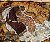 Death and the Maiden by Egon Schiele